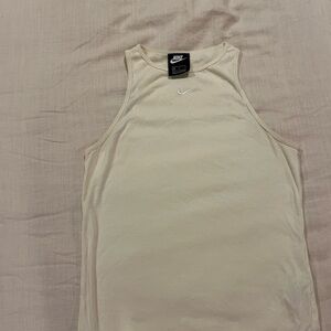 Nike Beige Sleeveless Top